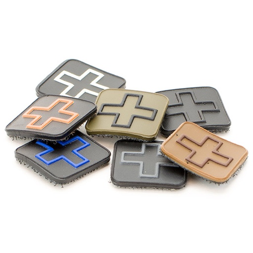 Eleven 10 1" PVC Cross Patch