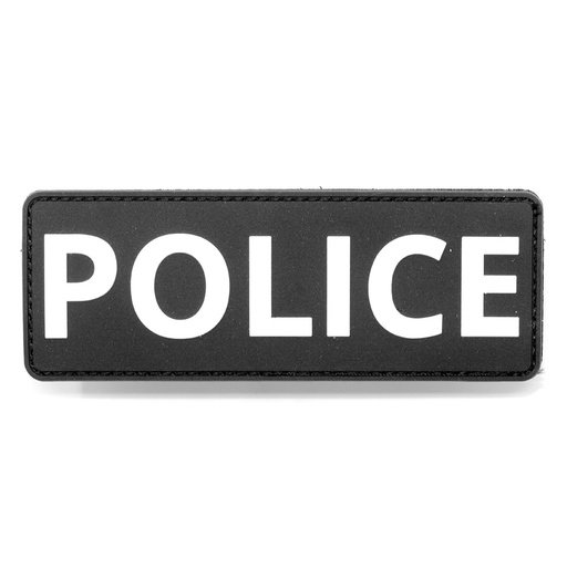 5½" x 2" PVC POLICE ID Velcro Patch