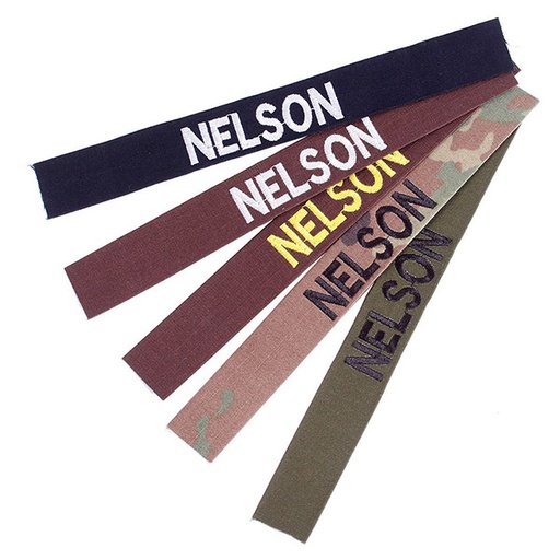 Custom 1-Inch Velcro Name Tape